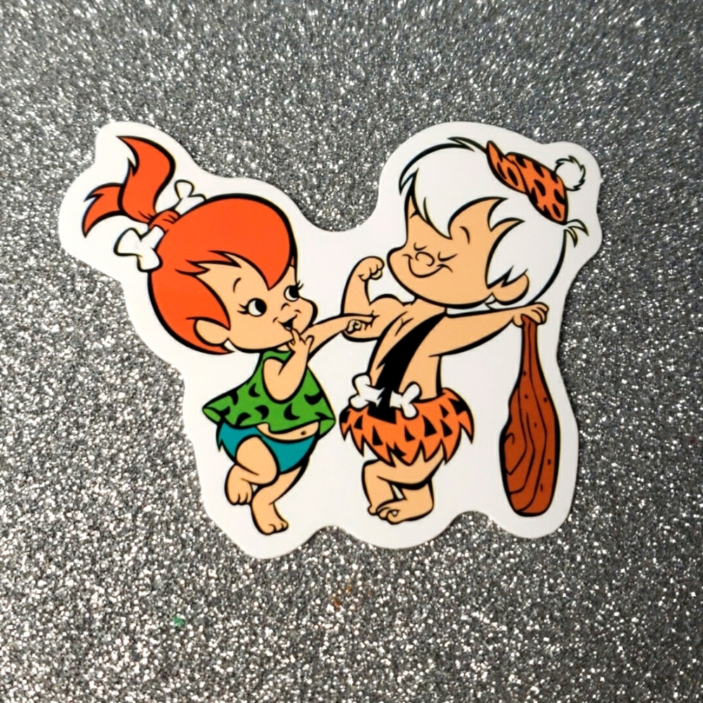 10/$12 Flintstones Waterproof Sticker